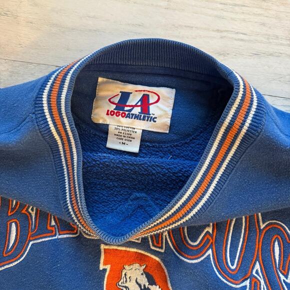 Rare blue vintage 90s broncos - Picture 4 of 5